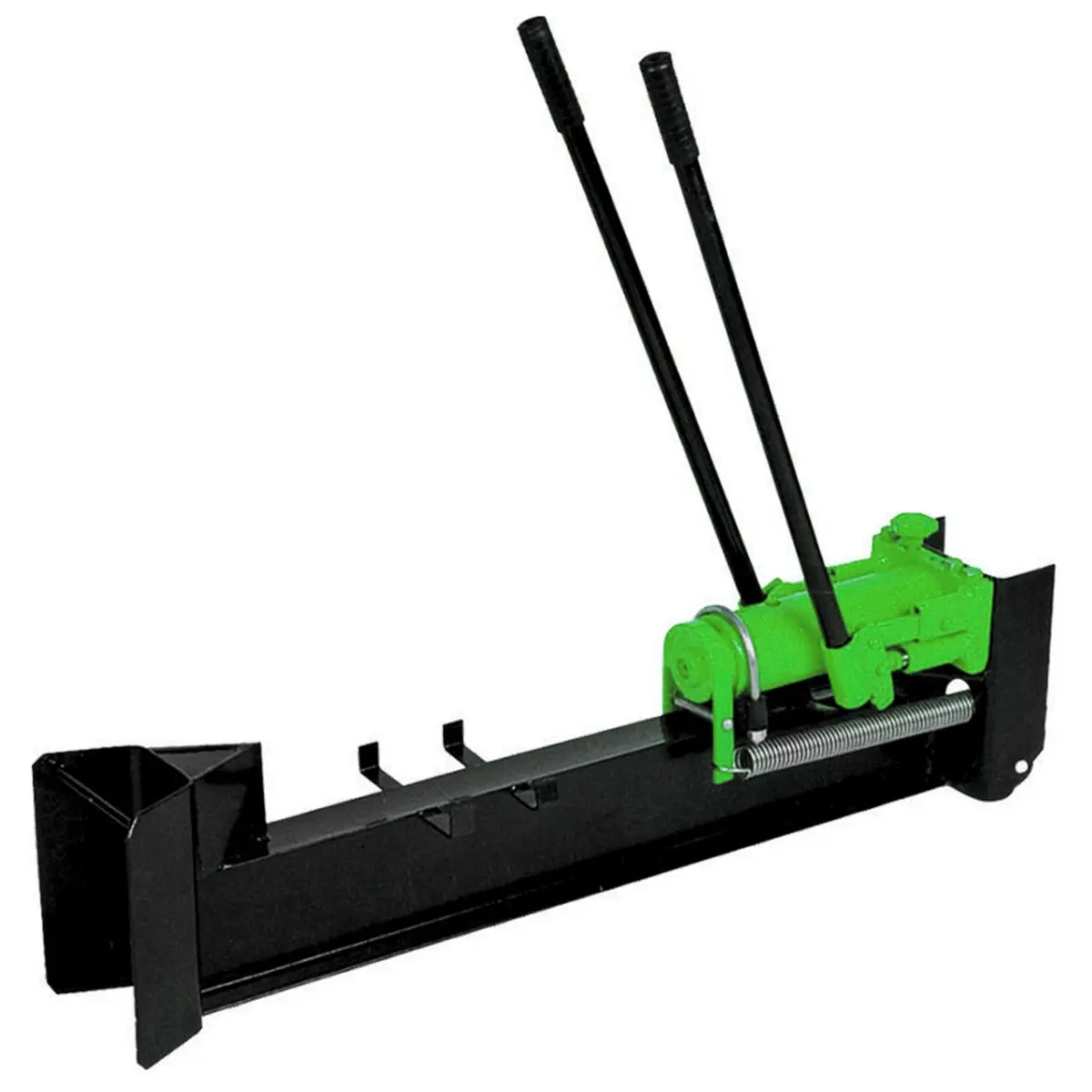 Hydraulic wood splitter with own hands