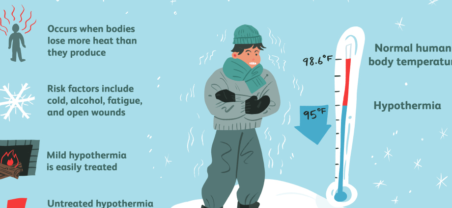 Hypothermia &#8211; this is how you die of hypothermia. One night is enough