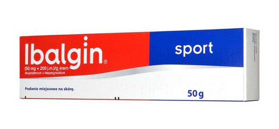 Ibalgin Sport for topical use. When is it worth reaching for Ibalgin Sport?