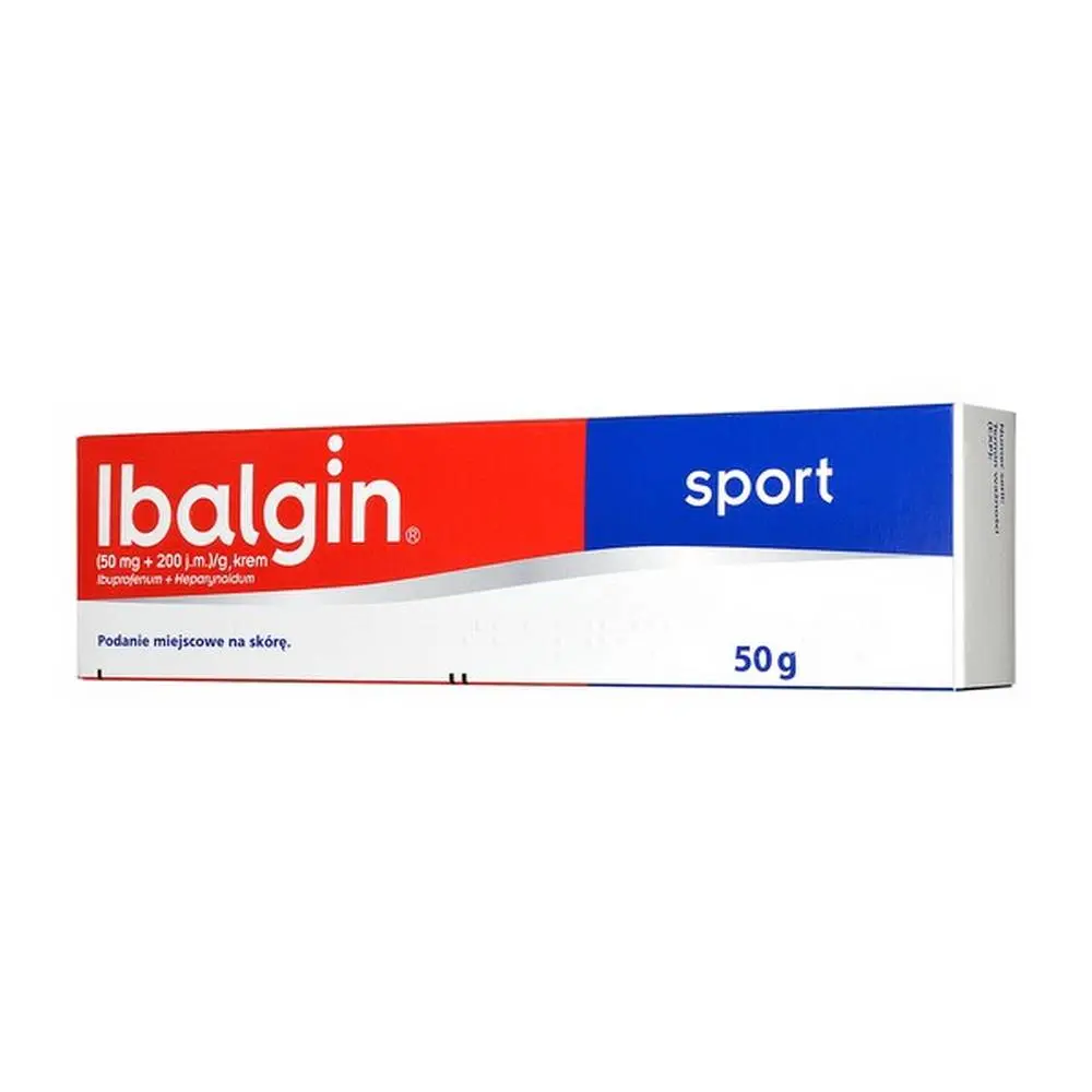 Ibalgin Sport for topical use. When is it worth reaching for Ibalgin Sport?