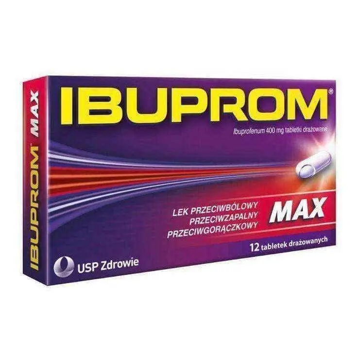 Ibuprom Max &#8211; composition, action, indications and contraindications