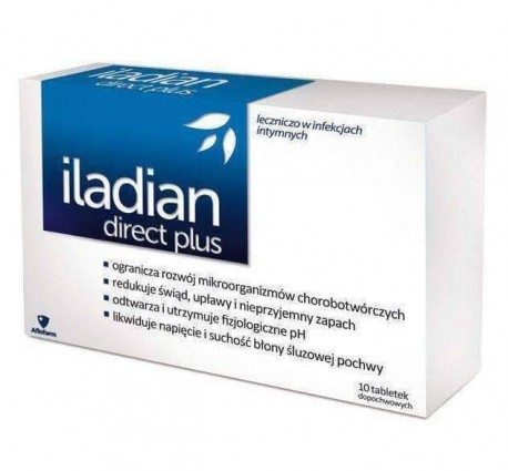 Iladian Direct Plus &#8211; action, indications, dosage, side effects