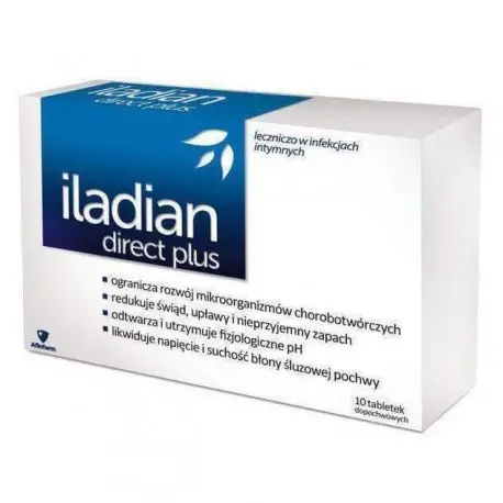 Iladian Direct Plus &#8211; action, indications, dosage, side effects