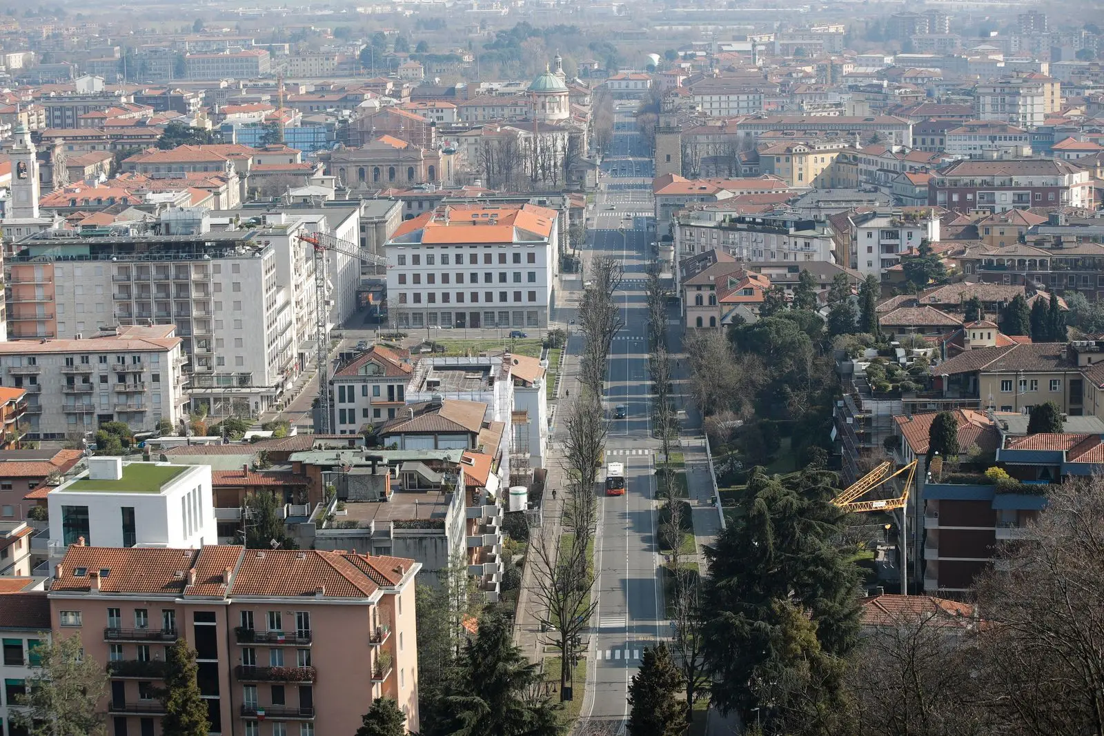In Bergamo, the epicenter of the epidemic in Italy, no new coronavirus infection has been detected