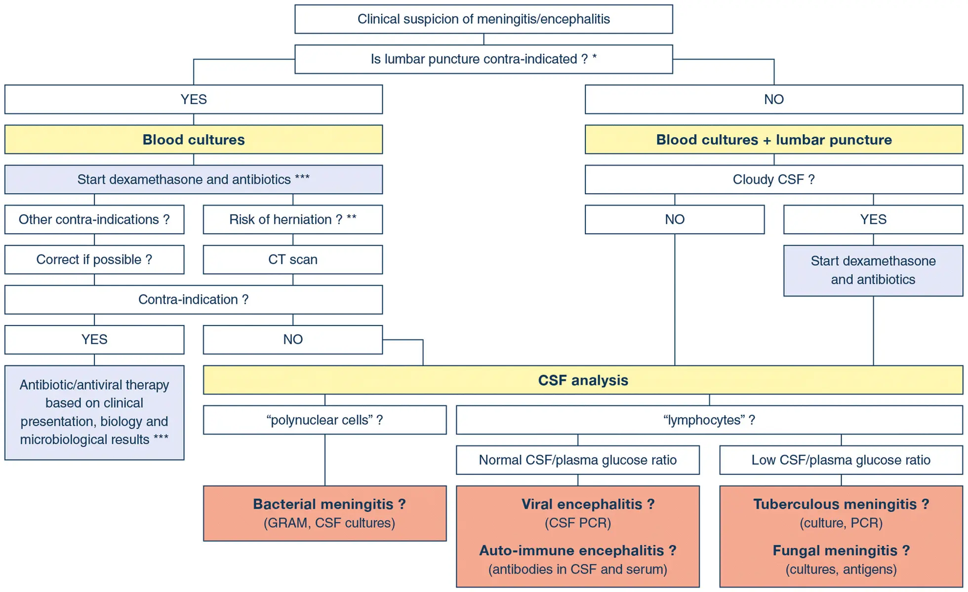 Infectious meningitis and encephalitis &#8211; symptoms, treatment