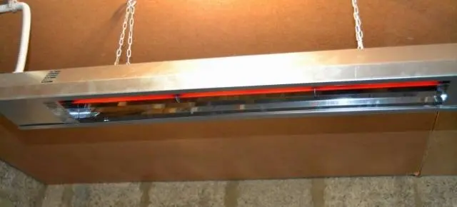 Infrared chicken coop heater