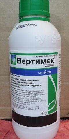 Insecticide Vertimek: instructions for use, description, dosage, hazard class