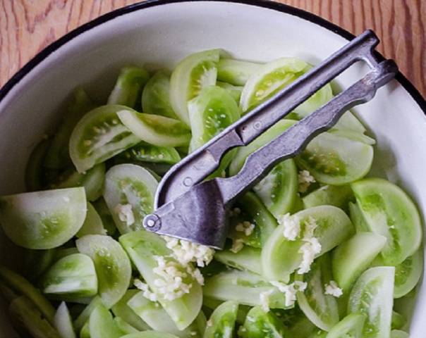 Instant Korean Green Tomatoes: Recipes with Photos