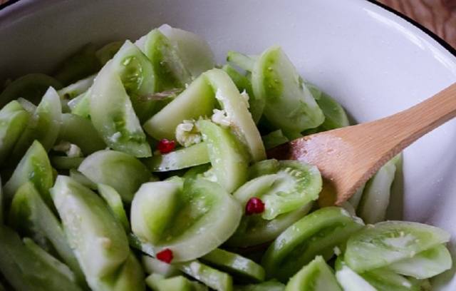 Instant Korean Green Tomatoes: Recipes with Photos