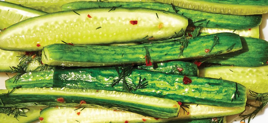 Instant Salted Cucumbers