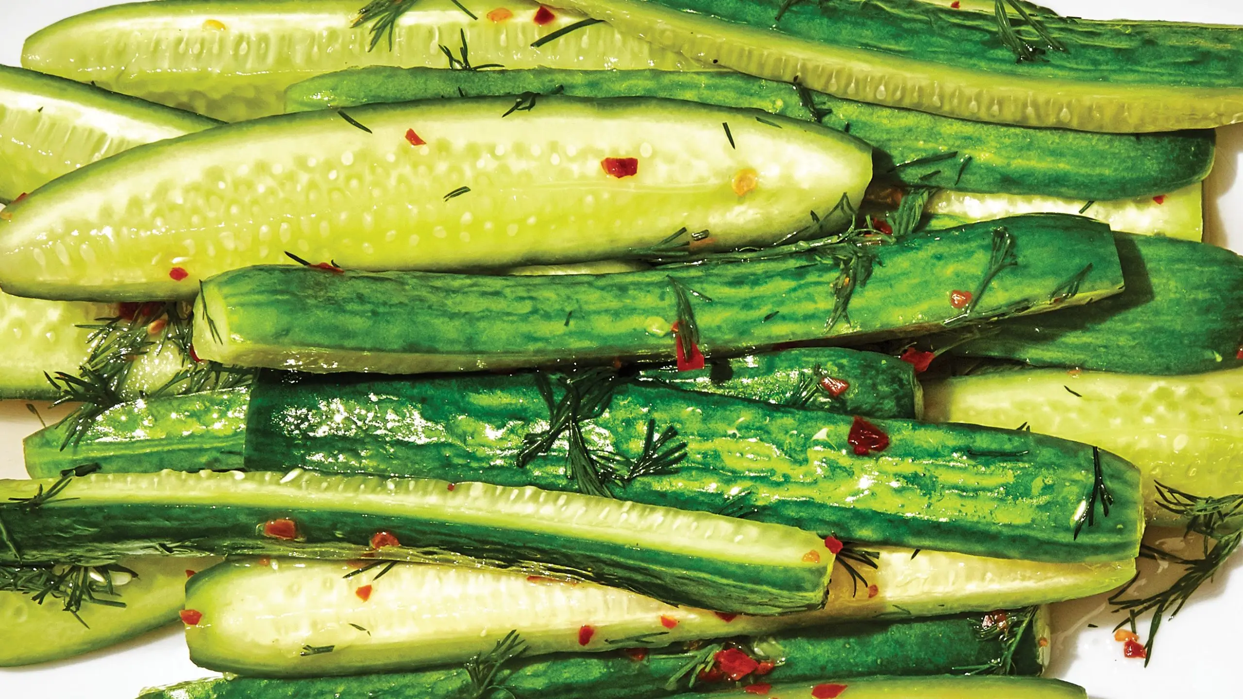 Instant Salted Cucumbers