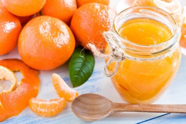 Instant tangerine jam: recipes with photos step by step