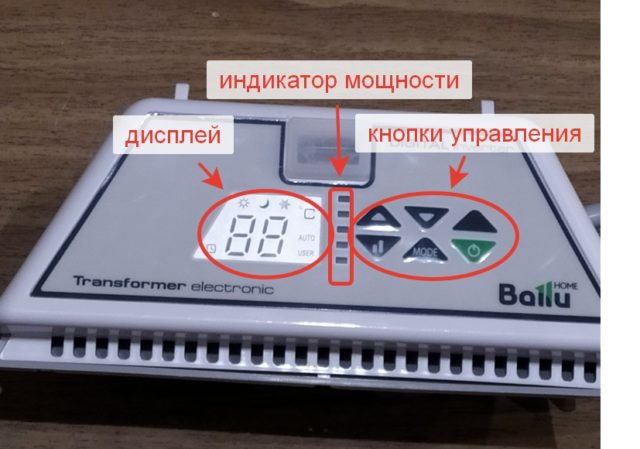 Inverter heater of convection type of the  brand Ballu