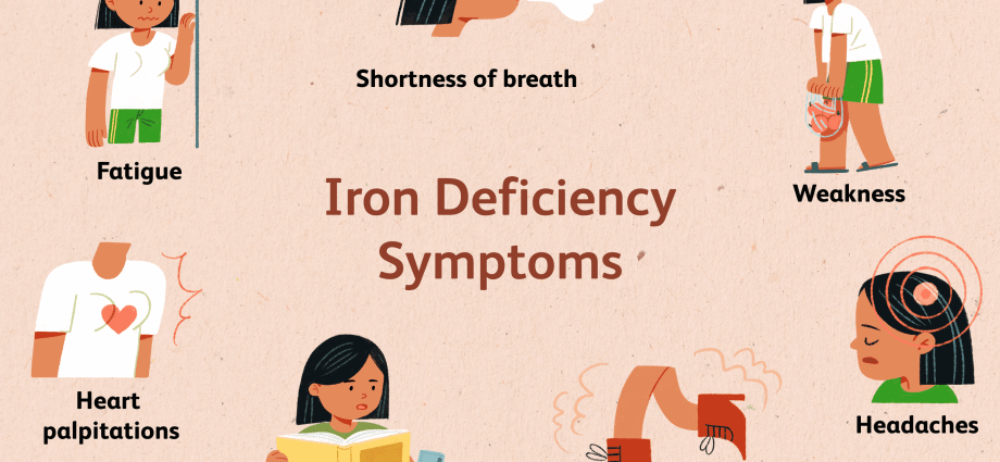 Iron deficiency &#8211; causes, symptoms, effects and prevention