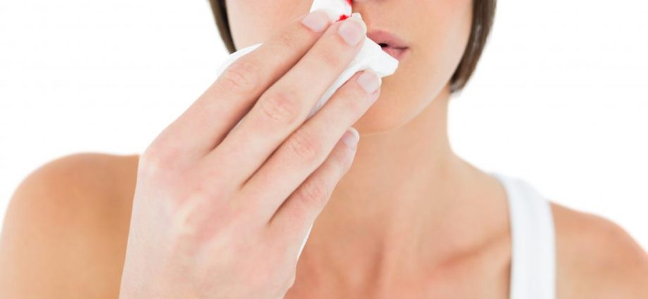 Is a runny nose with blood dangerous?