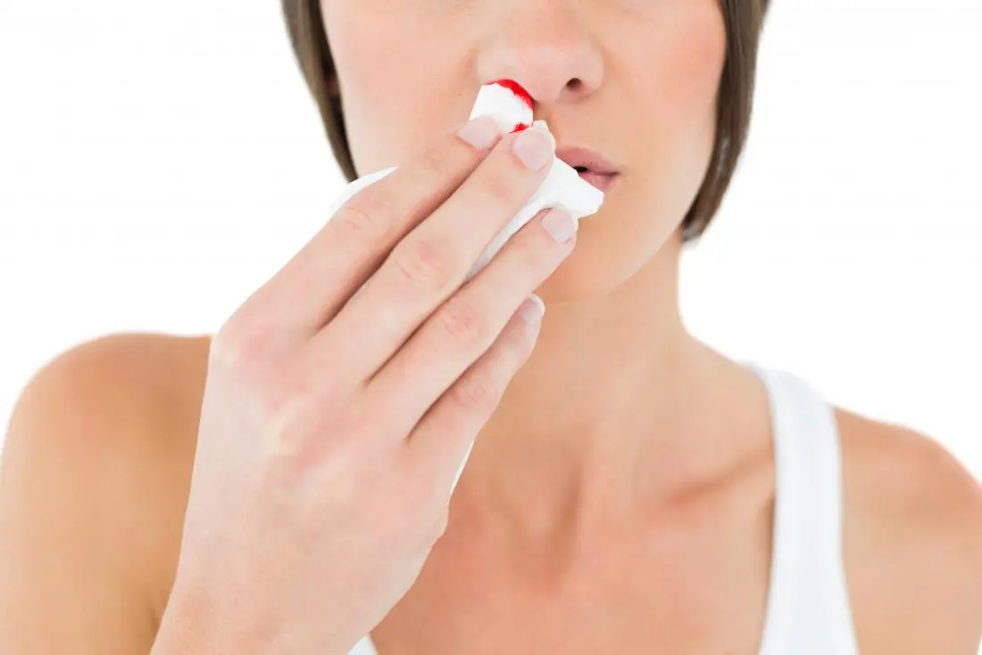 Is a runny nose with blood dangerous?