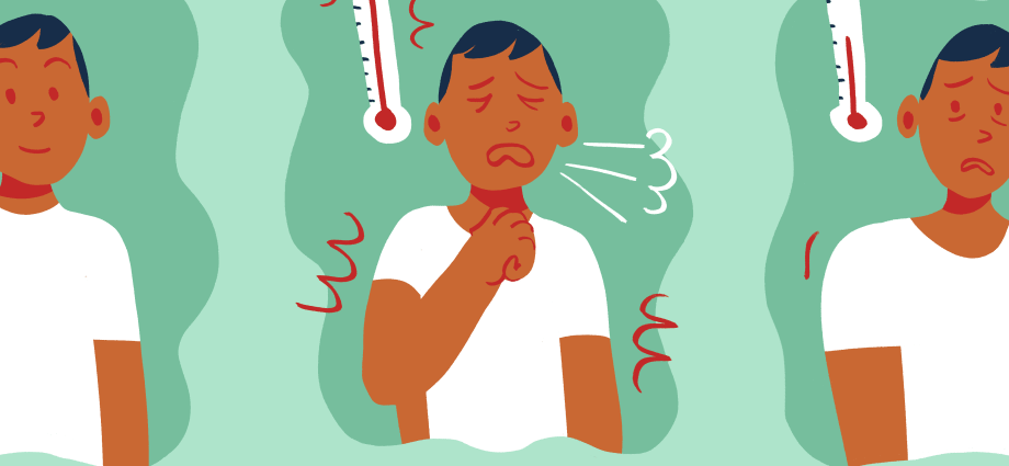 Is flu without a fever possible?