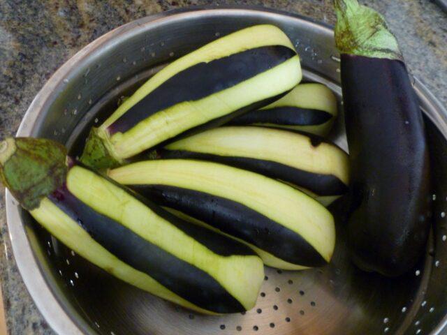 Is it necessary and how to peel eggplant before cooking