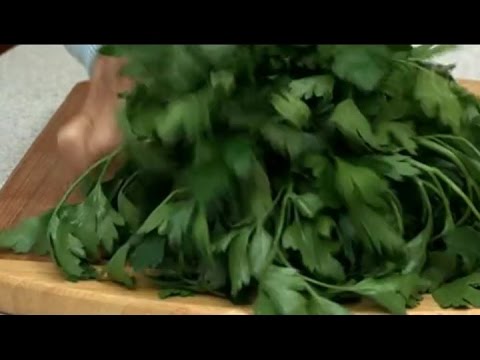 Is it possible to freeze parsley for the winter