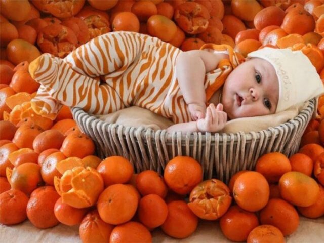 Is it possible to tangerines while breastfeeding