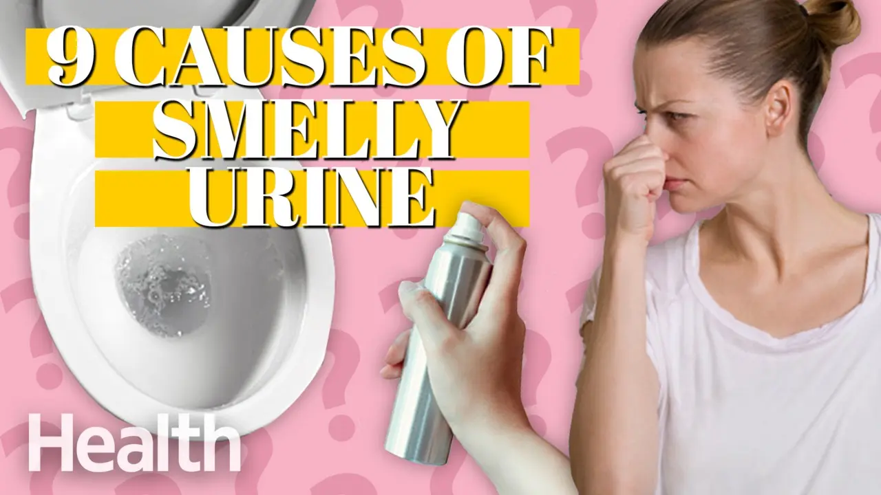 Is smelly urine a symptom of a disease?