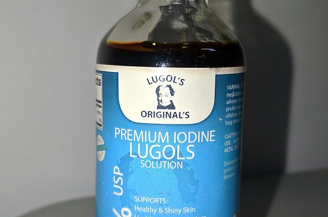 It was he who invented Lugol&#8217;s fluid. At the beginning, the drug had a completely different purpose