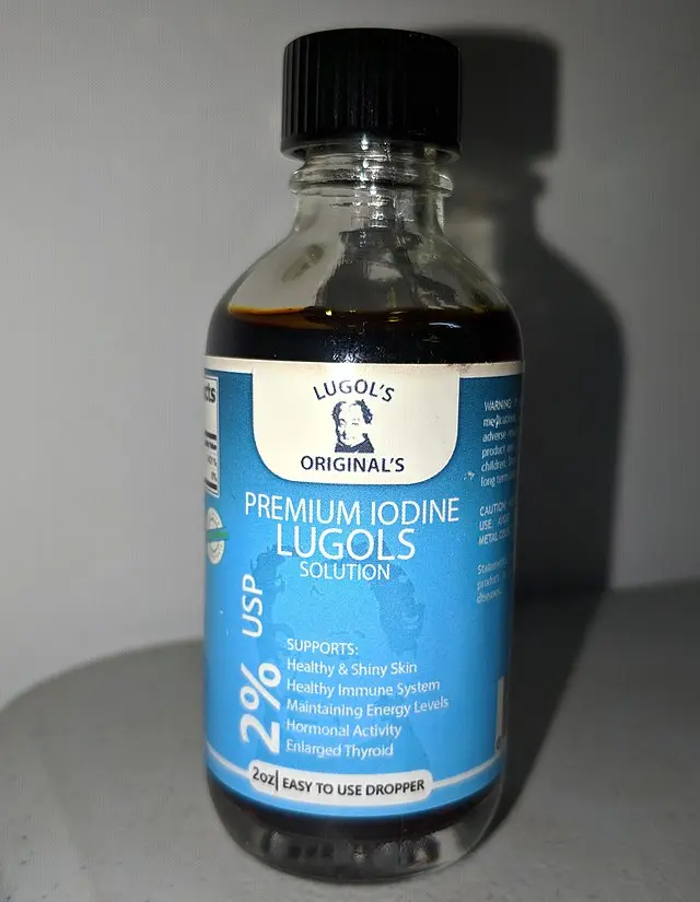 It was he who invented Lugol&#8217;s fluid. At the beginning, the drug had a completely different purpose