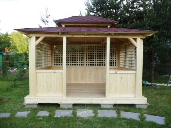 Japanese-style gazebo: how to make an original pavilion for a summer residence with your own hands, design drawings with dimensions