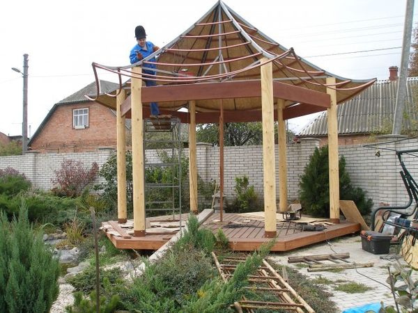 Japanese-style gazebo: how to make an original pavilion for a summer residence with your own hands, design drawings with dimensions