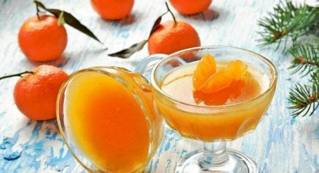 Jelly with tangerines: recipes with sour cream, gelatin, cream