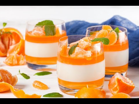 Jelly with tangerines: recipes with sour cream, gelatin, cream