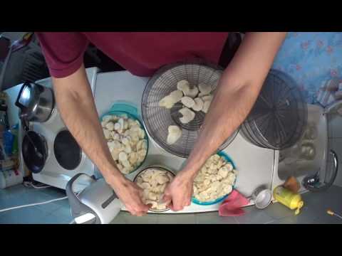 Jerusalem artichoke chips at home