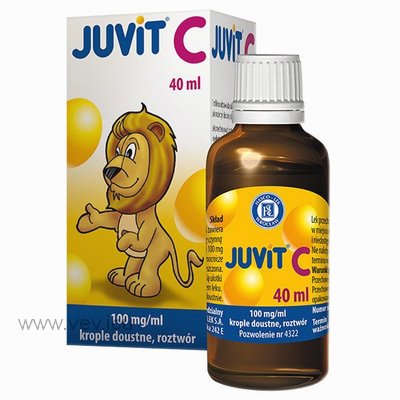 Juvit C &#8211; indications, action, dosage, contraindications, precautions