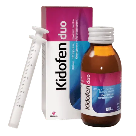 Kidofen duo &#8211; indications, action, dosage, side effects