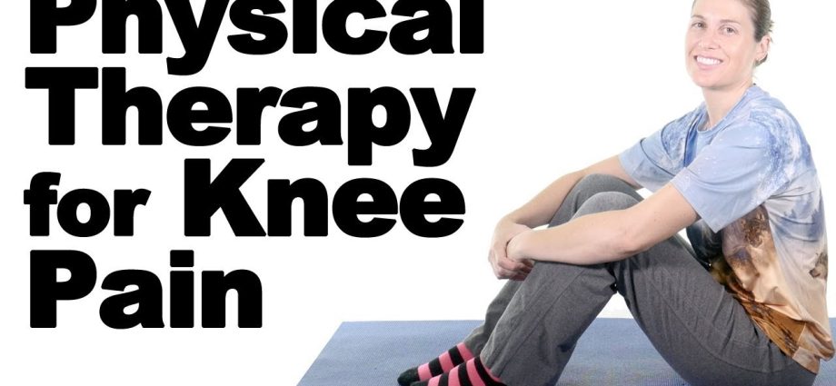 Knee pain. We ask the physiotherapist