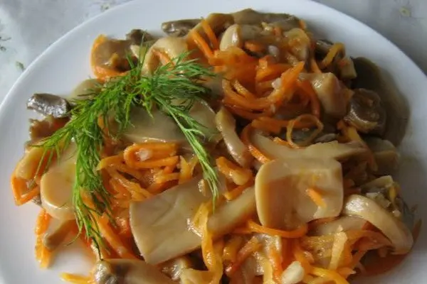 Korean oyster mushrooms: recipes for cooking at home