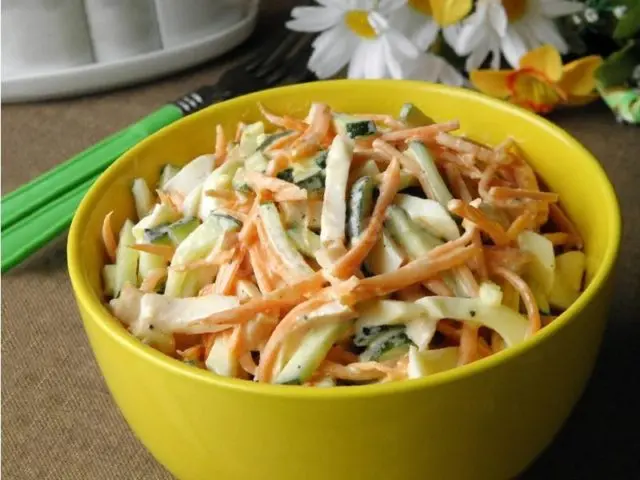 Korean-style cucumber salad with meat: recipes with photos and videos