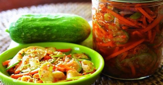 Korean-style cucumbers for the winter of instant cooking: the most delicious recipes