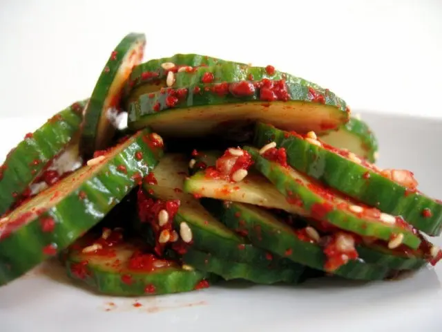 Korean-style cucumbers for the winter of instant cooking: the most delicious recipes