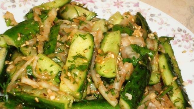 Korean-style cucumbers for the winter of instant cooking: the most delicious recipes