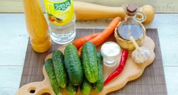 Korean-style cucumbers for the winter: salad recipes Lick your fingers