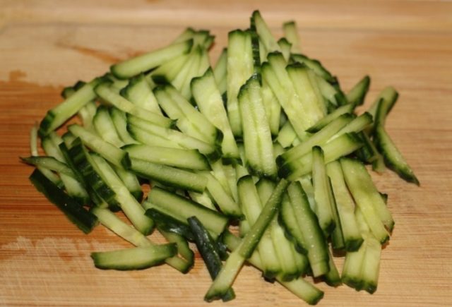 Korean-style sesame cucumbers: 8 step-by-step recipes with photos