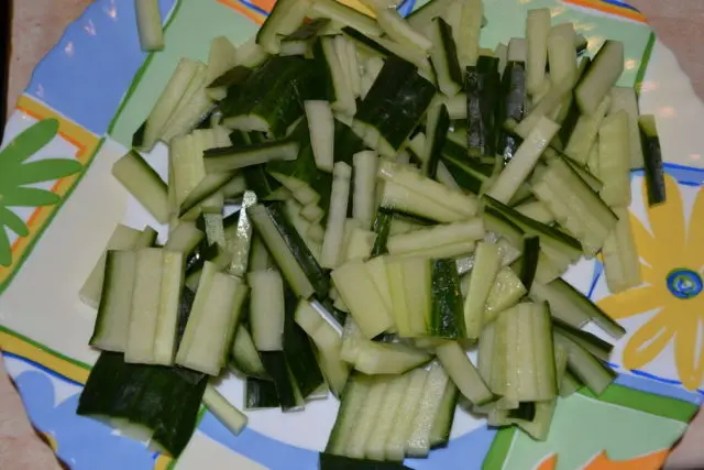 Korean-style sesame cucumbers: 8 step-by-step recipes with photos