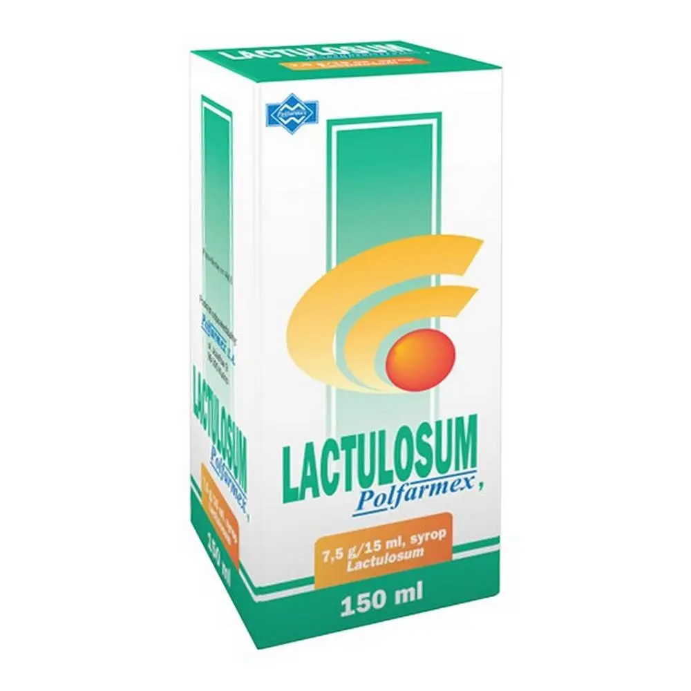 Lactulosum Polfarmex for constipation and liver failure. What is the dosage of the drug?