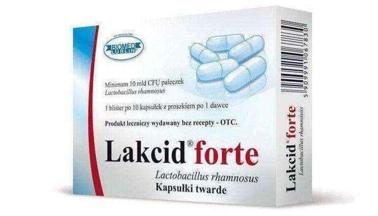 Lakcid &#8211; action, indications, contraindications, dosage