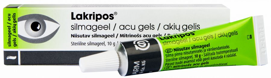 Lakripos Gel for eye irritation. How to use the eye gel?