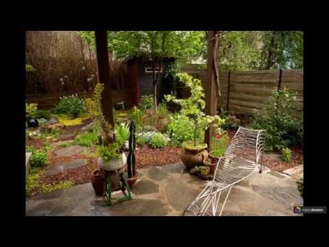 Landscape design of a summer cottage