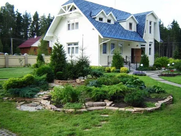 Landscaping of a summer cottage: planning, zoning, landscaping, landscaping, lighting, decor + photo