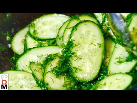 Latgale cucumber salad recipe