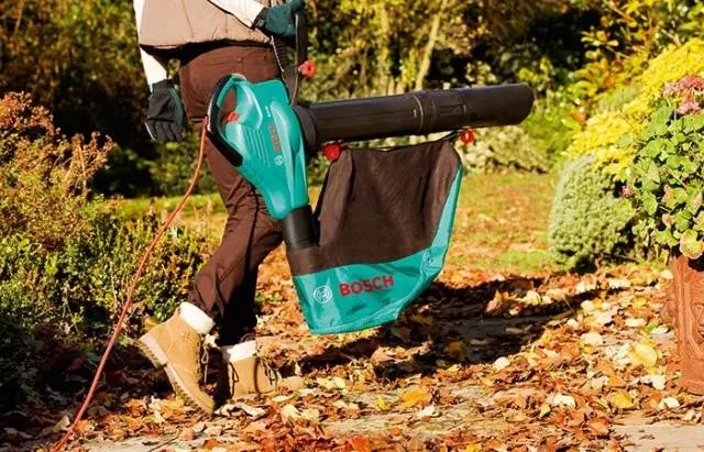 Leaf vacuum cleaner